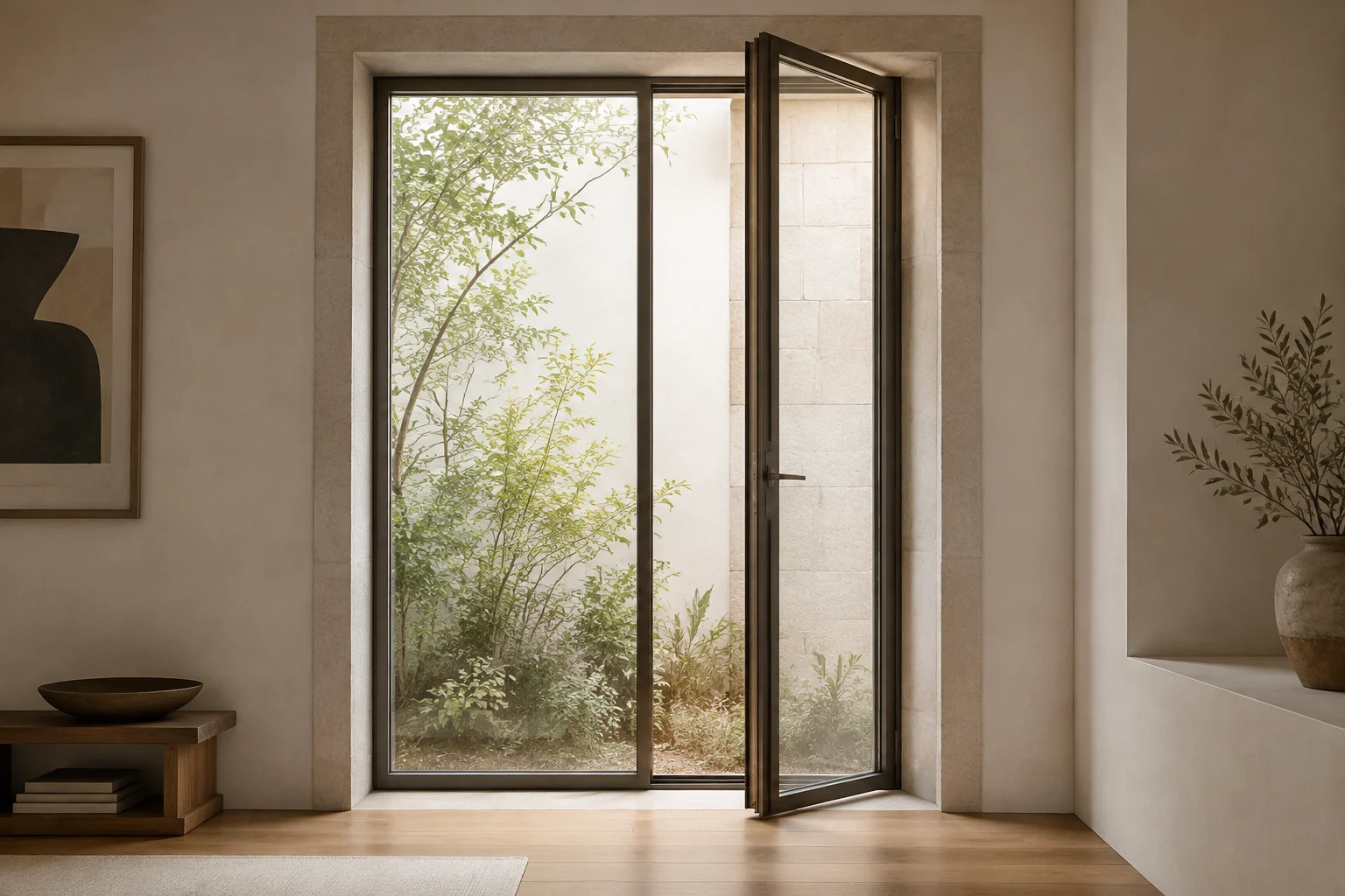 Ultra-Slim Casement Windows architectural reference imagery